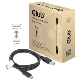 Club 3D USB-C auf USB-A 1,00 m Schwarz