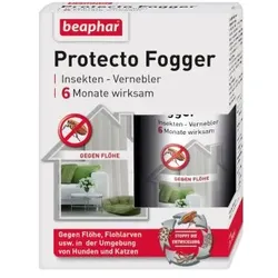 BEAPHAR Protecto Fogger Insekten-Vernebler, 2 x 75 ml