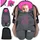 Kidiz KIDIZ® Baby Einschlagdecke Babyschale Winter Herbst Babydecke mit Kapuze & Tasche Universal Fußsack kompatibel mit Maxi-Cosi, Römer, Buggy, Kinderwagen & Autositz isolierend gegen Wind, Nässe & Kälte