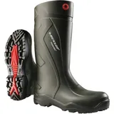 Dunlop Protective Footwear, C762933, Purofort+ Full Safety, Dunkelgrau/Rot/Schwarz, Größe 36
