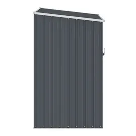 vidaXL Gerätehaus 0,87 x 0,98 x 1,59 m anthrazit