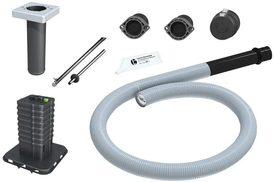 Hauff 3030474699 Einsparten-Bauherrenpaket für Gebäude ohne Keller ESH Basic FUBO BHP10m