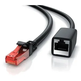 CSL Patchkabel CAT 6 Verlängerungskabel - Gigabit Ethernet LAN Kabel - UTP - 1000 Mbit/s - Netzwerkkabel - 3m