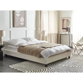 Beliani Roanne 140 x 200 cm Hellbeige
