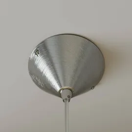 LINDBY Petra 1-flg. 40 cm rund weiß Glas