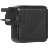 Targus - GaN - 100 Watt - 4 Ausgabeanschlussstellen (2 x USB-C, 2 x 9-polige USB Typ A)