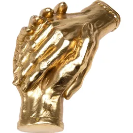Kare Deko Objekt Shake Hands Gold 25cm