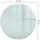 Tulup Tischplatte rund Ø 70 cm Glas transparent
