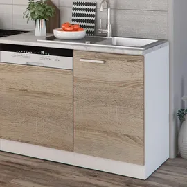Vicco Küchenzeile 270 cm eiche sonoma