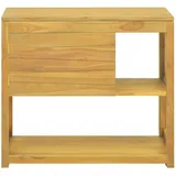 vidaXL Badschrank 85x40x75 cm Massivholz Teak