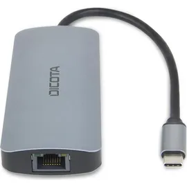 Dicota D32062 Schnittstellen-Hub USB Typ-C Silber
