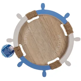 Out of the Blue OOTB Holztablett „Welcome Aboard“