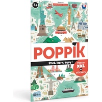 Carletto POPPIK Sticker Lernposter Weltreise