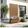 casa.pro Aaskis 190 x 82 x 38 cm Braun