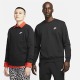 Nike Sweatshirt Club Fleece' - Schwarz,Weiß - XS