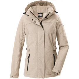 G.I.G.A. DX by killtec Damen Softshelljacke/Outdoorjacke mit abzippbarer Kapuze GW 35 WMN SFTSHLL JCKT, 48, 43542-000