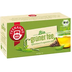 TEEKANNE Grüner Tee Bio-Tee 18 Portionen