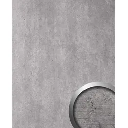 wallface Dekorpaneele, Betonoptik, glatt - grau