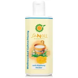 Sanoll Wellnessbad Sahne-Honig 300ml