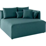 andas Ottomane »Nöre«, kurzes Lounge-Modul - zum Zusammenstellen, Breite 138 cm, Tiefe 128 cm blau