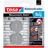 Tesa Klebeschraube rund Metall