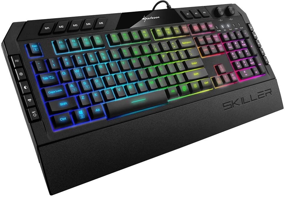 Sharkoon Skiller SGK5 Gaming-Tastaturen schwarz
