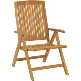 vidaXL Gartenstuhl 51 x 51 x 33 cm teak 8 St.