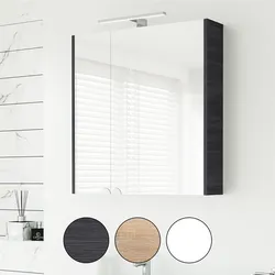 Spiegelschrank mit LED 64cm