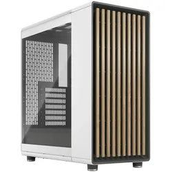 PC- Gehäuse Fractal Design North Chalk White TG