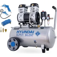 Hyundai Silent Kompressor SAC55753 SET (8 bar, 50L, ÖLFREI,