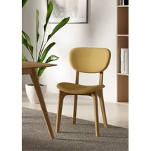 Home Affaire Stuhl COZY Polyester gelb