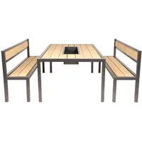Home Deluxe NAXOS Set 3-tlg. Beige