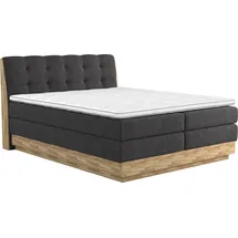 Home Affaire »Naome« Boxspringbett, Inklusive Topper schwarz