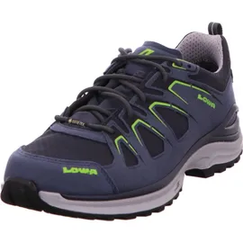 Lowa Innox Evo GTX LO Herren stahlblau/limone 44.5