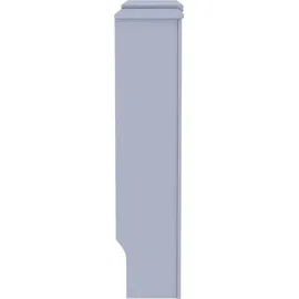 vidaXL MDF Heizkörperverkleidung Grau 205 cm