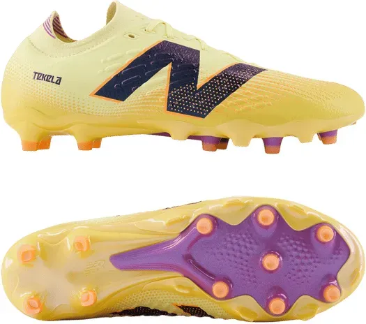 New Balance Tekela Pro Low Laced V4+ FG Energy Rush Beige