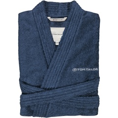 Bademantel TOM TAILOR Gr, XS - blau