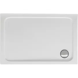 Schröder Wannentechnik Flat New Rechteckduschwanne 110x90x2 cm weiß