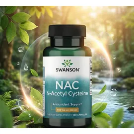 Swanson NAC N-Acetyl Cystein Kapseln 100 St.