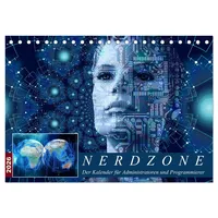 Calvendo Nerdzone Der Kalender für Administratoren und Programmierer (Tischkalender