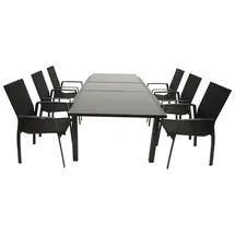 Freital Handels GmbH Garnitur 7-tlg. Schwarz