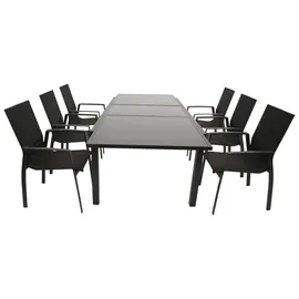 Freital Handels GmbH Garnitur 7-tlg. Schwarz