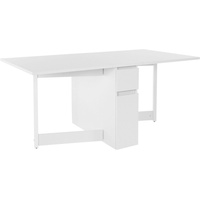 Woodman Esstisch »Jasper«, mit einer rechteckigen Tischplatte und Auszugsfunktion, Breite 90 cm, weiß