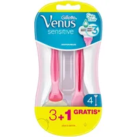 Gillette Venus Gillette Sensitive Damenrasierer Einweg, 3 + 1