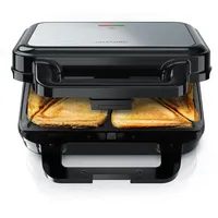 Arendo Sandwichmaker 900 W, Antihaft, Cool Touch, BPA frei,