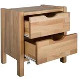 Schwarzwald Massivholz »Desiree« Nachttisch weiß lasiert