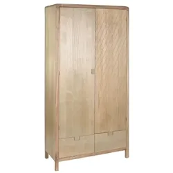 Garderobe DKD Home Decor natürlich Kiefer Holz MDF 90 x 40 x 180 cm