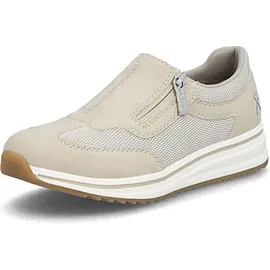 Rieker L5854 Damen Weit Beige 42