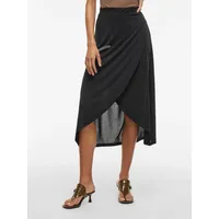 VILA Wickelrock Damen Schwarz 44