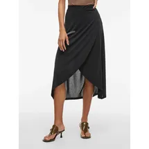 VILA Wickelrock Damen Schwarz 44
